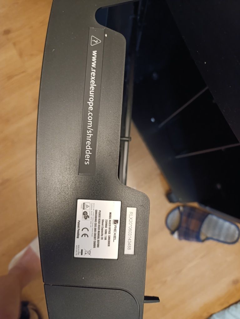 Шреддер Rexel Mercury RLX20 для крупного офиса