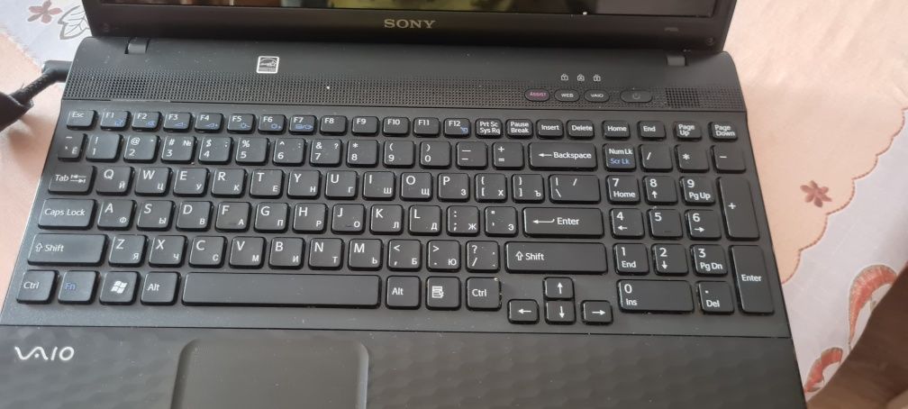 Ноутбук sony vaio