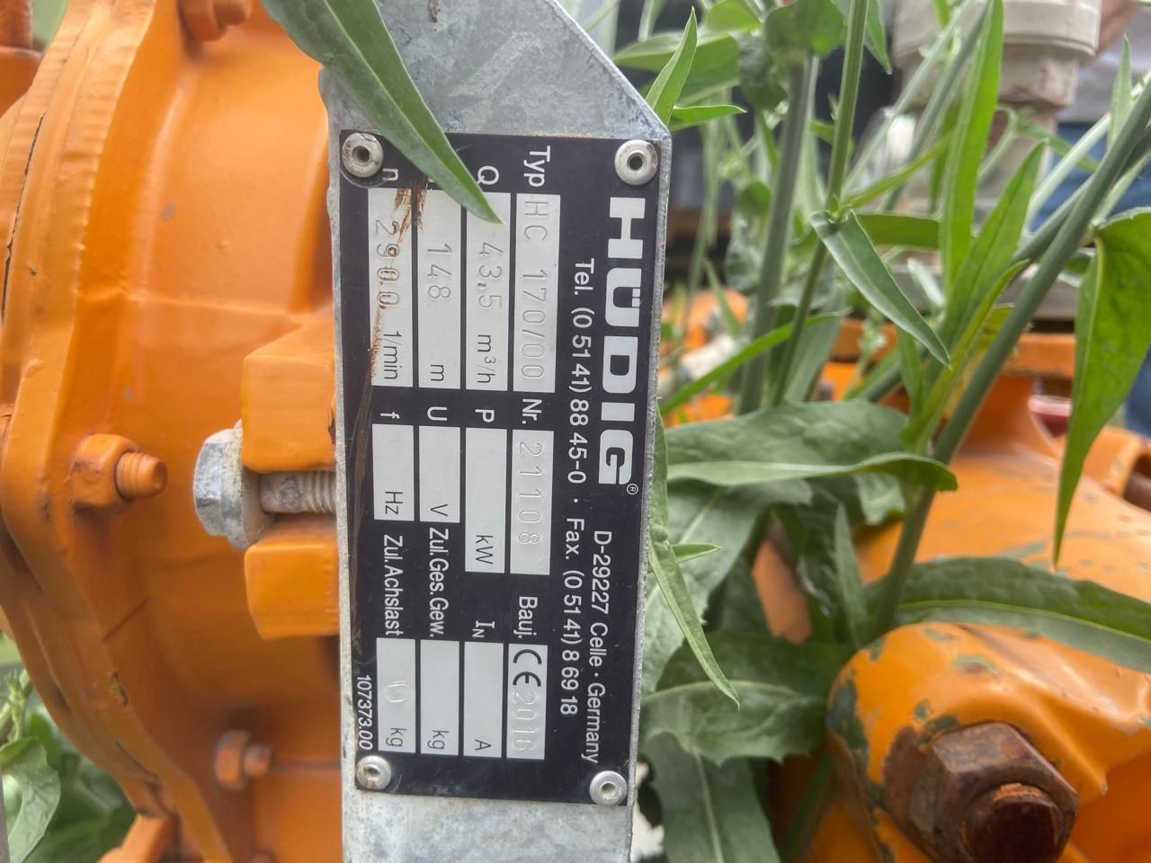 Высоконапорная помпа Hudig HC 170/00 (замывочная)