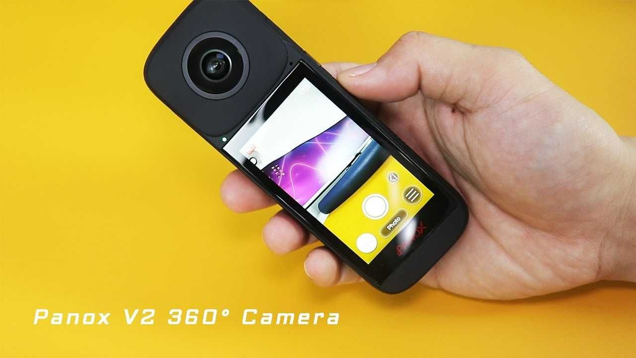 360 камера 8К видео Panox V2 экраном для блоггинга 360 видео insta 360