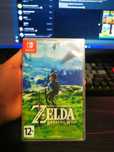 The legend of  Zelda Breath of the wild Физический картридж