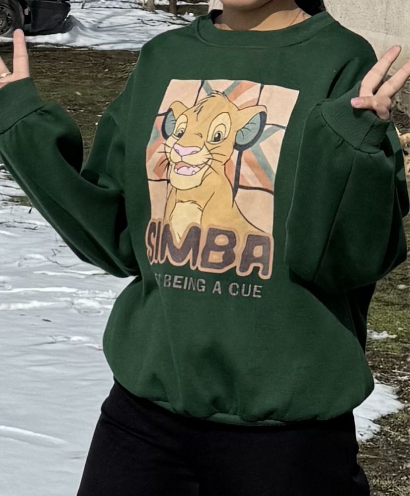 Simba свитшот зеленый