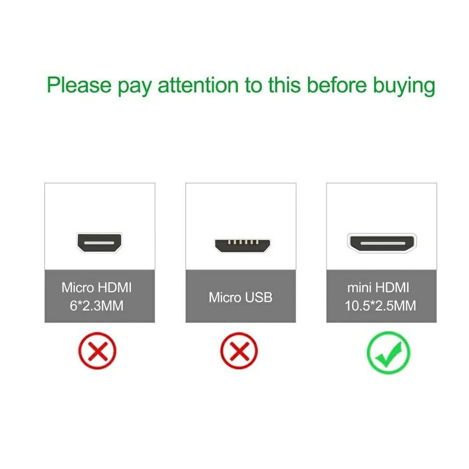 Кабель Mini HDMI на HDMI 1.8m. фирменный. Алматы