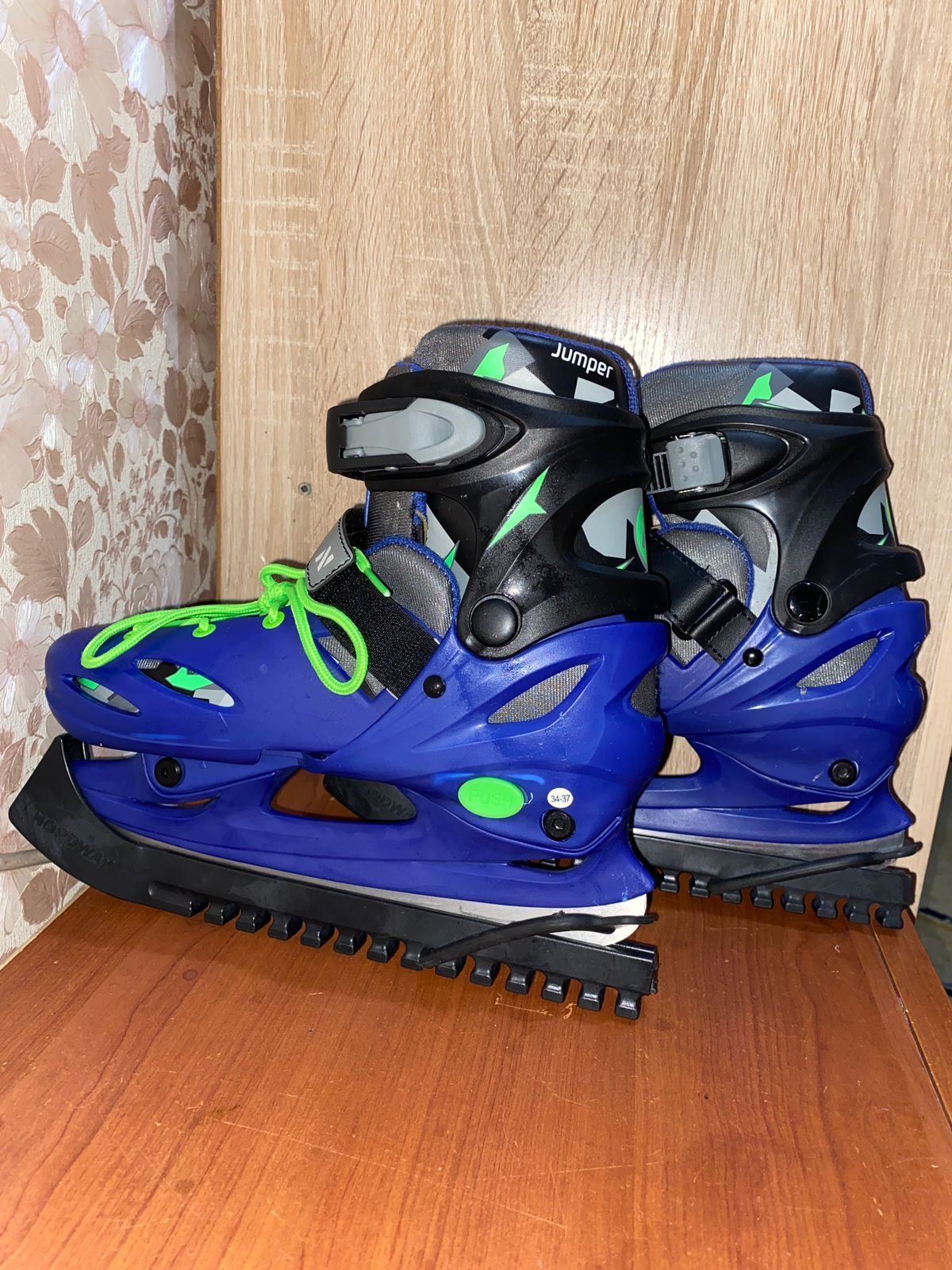 Детские коньки для мальчика Nordway размер 34-37