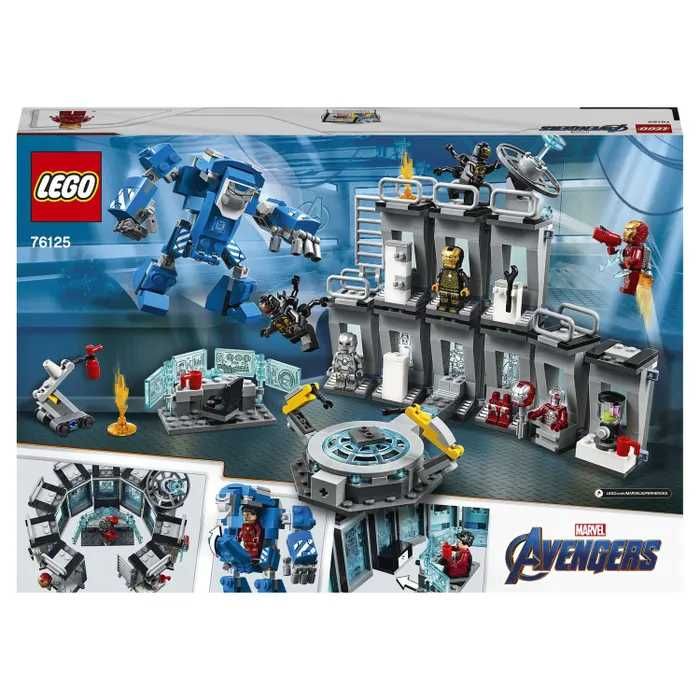 LEGO Super Heroes Лаборатория Железного человека 76125 НОВЫЙ ОРИГИНАЛ