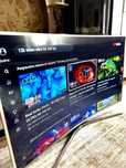 Телевизор САМСУНГ 4К Изогнутый smart tv голосовой ассистент оригинал