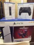 Ps5 slim (с дисководом) 1tb, + ПОДАРОК 2 джойстика с зарядкой