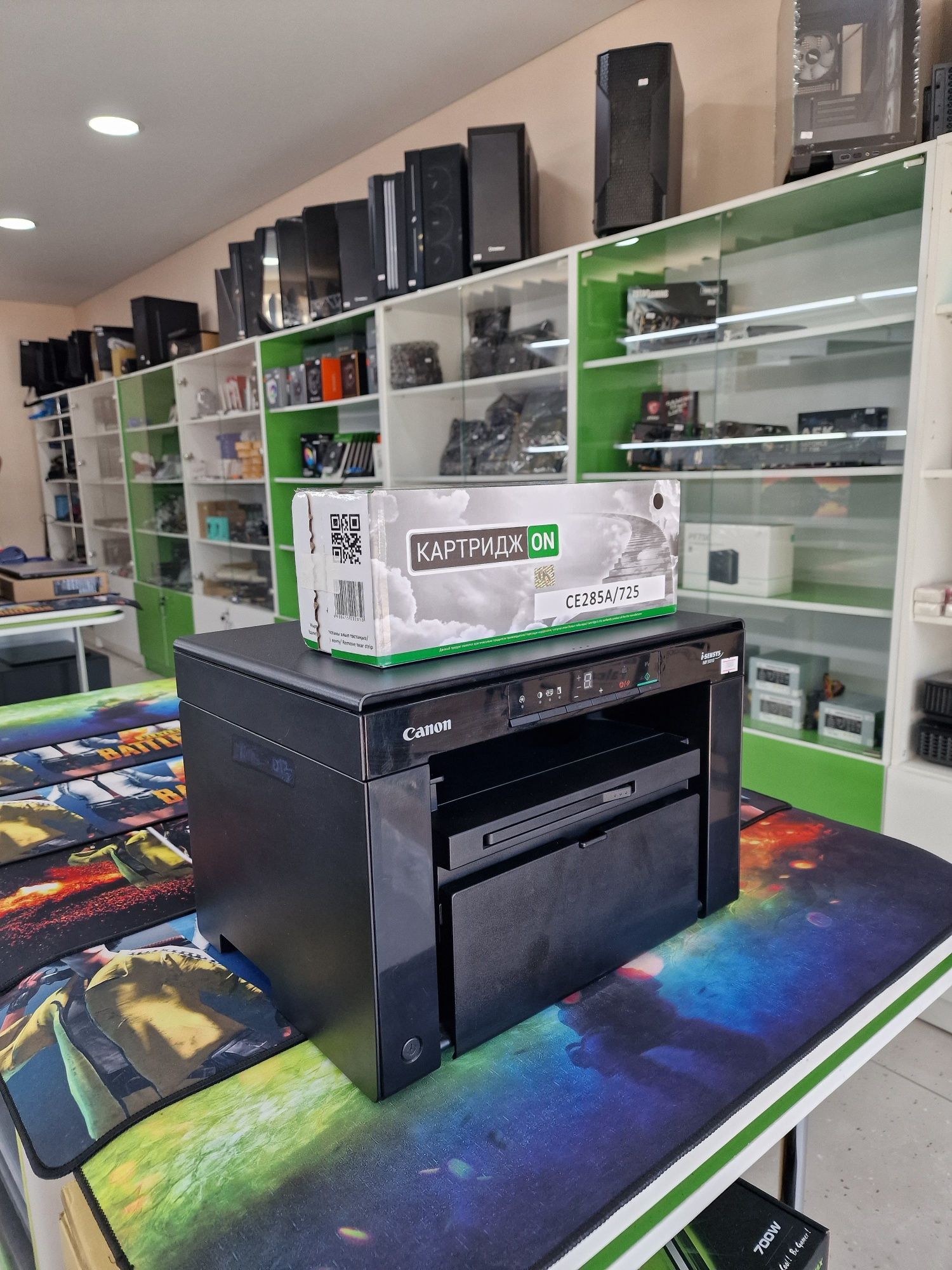 МФУ лазерный Canon ImageClass MF3010