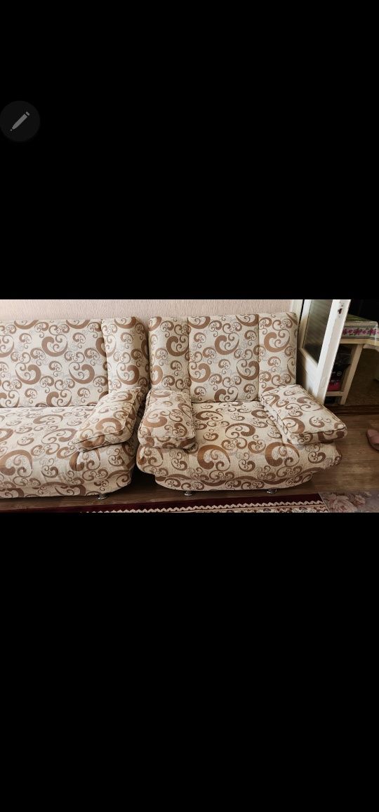 Диван +2 кресла продажа б/у
