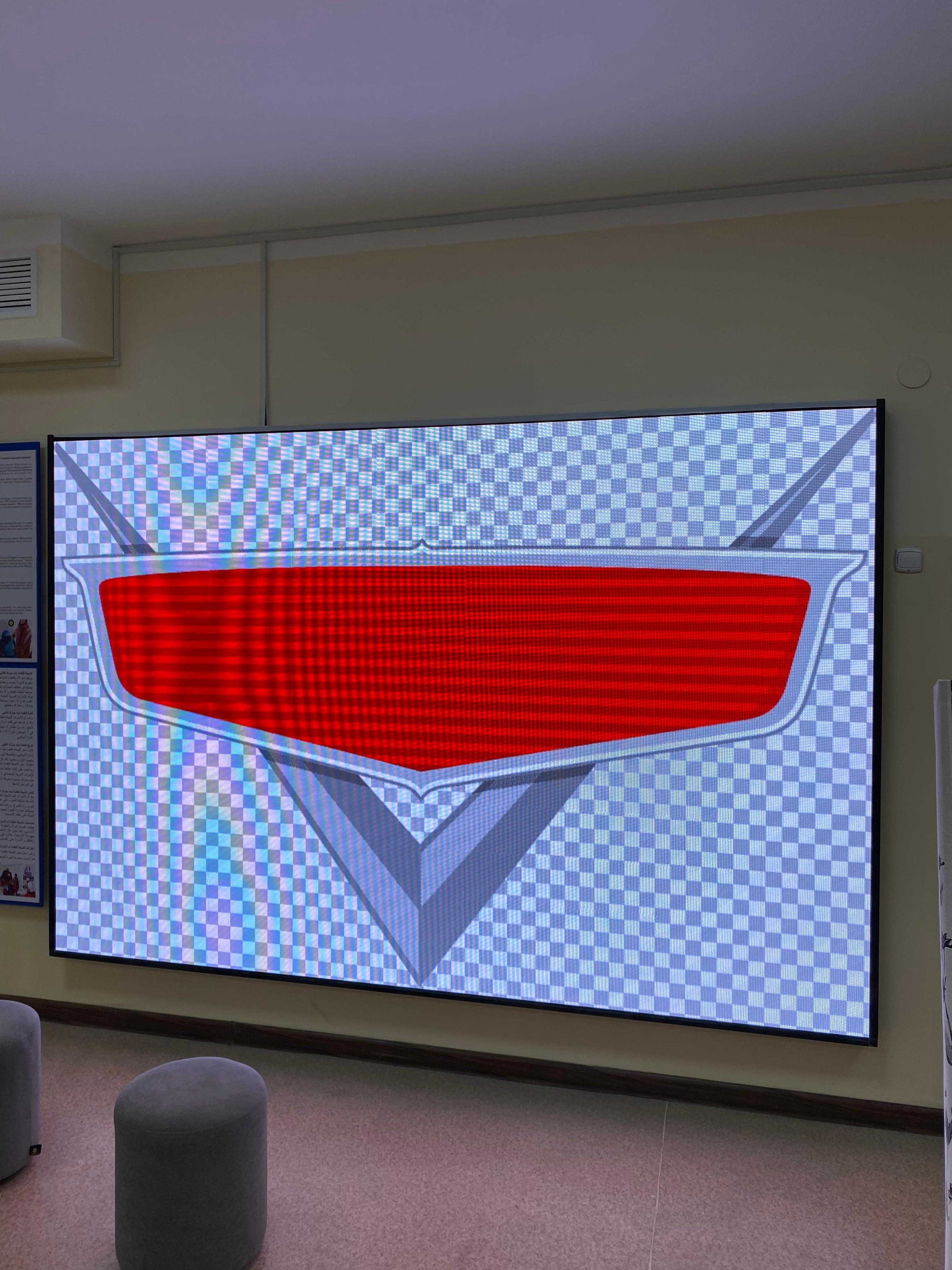 монтаж лэд led экрана