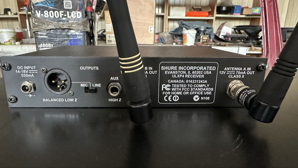 Радиомикрофонная система shure ulxp 4