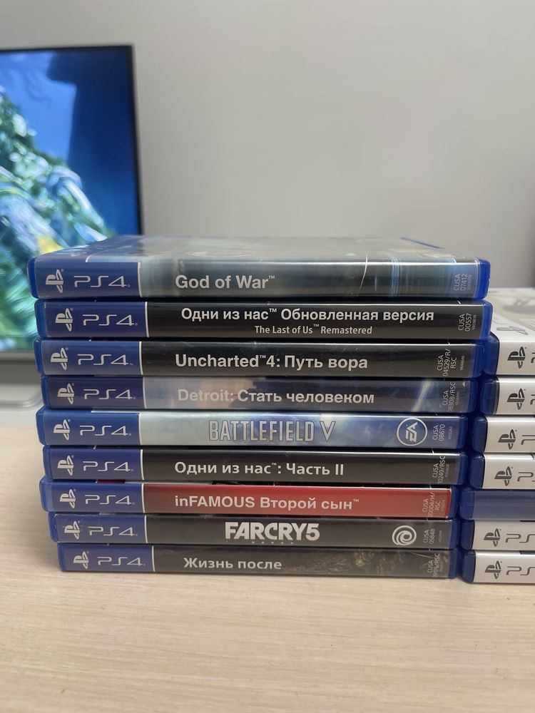 Продам диски Playstation 5 и Playstation 4 цены разные