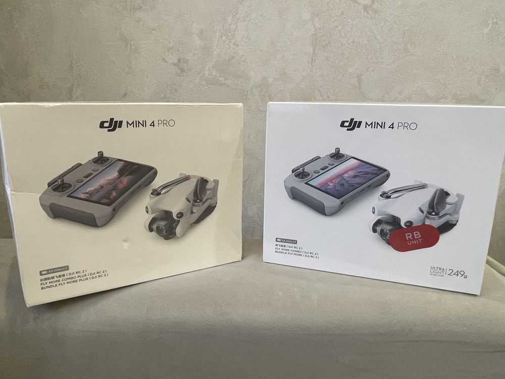 Новый Dji mini 4 pro fly more combo RC2