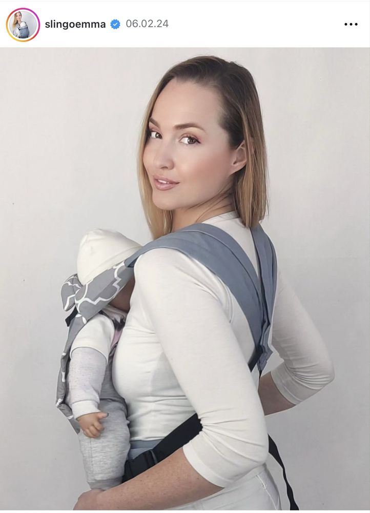 Эргорюкзак слинг slingoemma