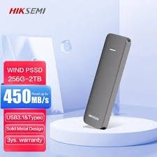 Внешний SSD накопитель 512 GB, Hikvision Wind HS-ESSD. Жесткий диск