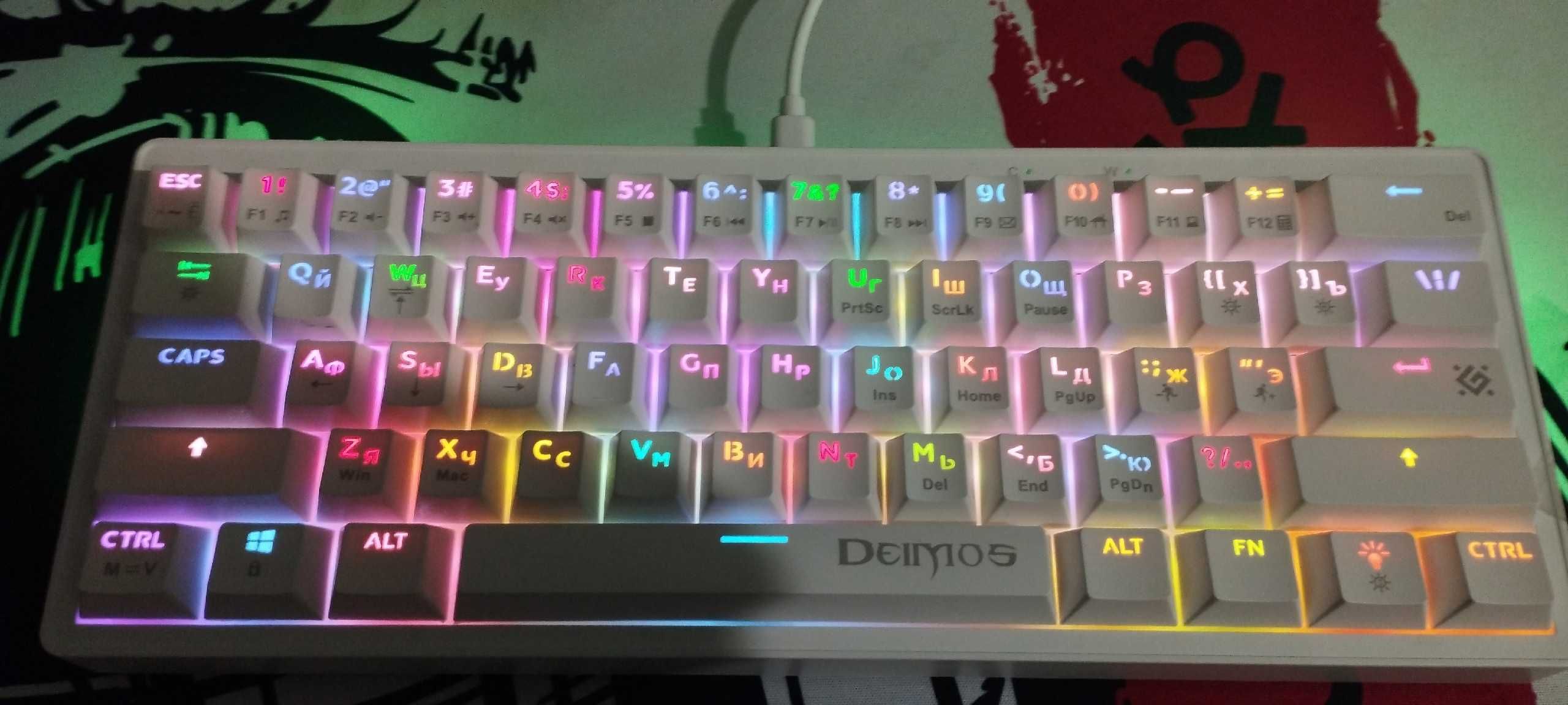 Клавиатура Defender deimos gk-303 (60%)