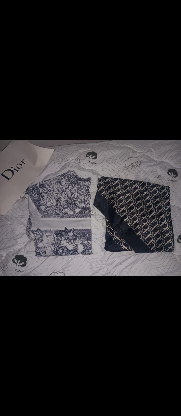 Футболка под Dior+ платок в подарок