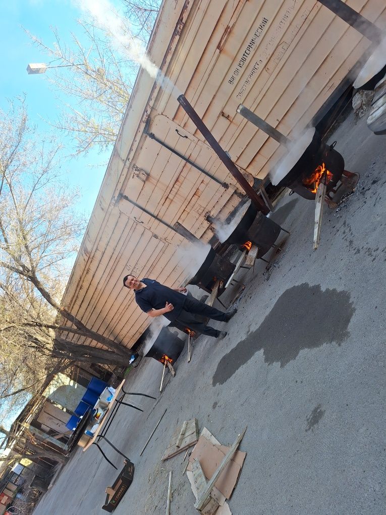 Повар на выезд, готовим плов , шашлыки , разные блюда.