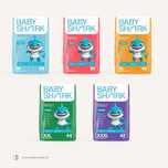 Подгузники/Трусики  Baby Shark, Мама знает,Мини вини. Kawaii