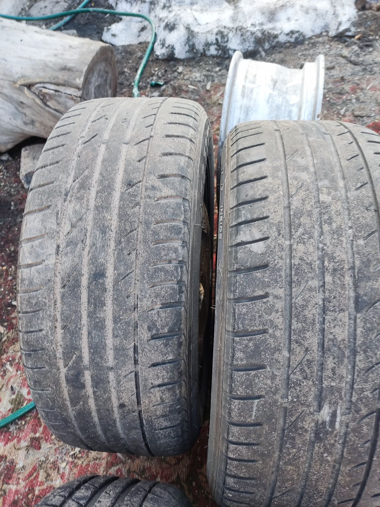 Диски r16 Toyota aristo 147 кузов , с резиной.