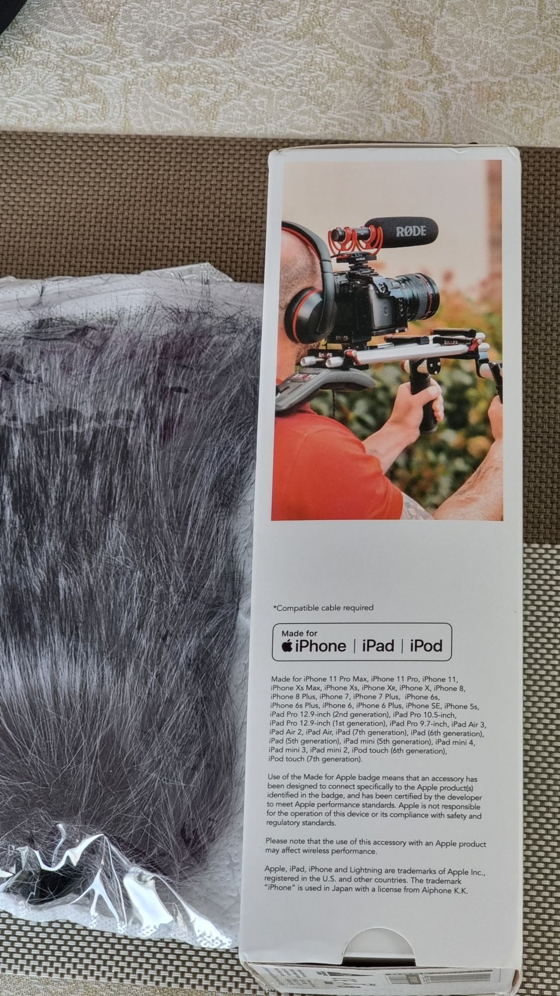 Профессиональный микрофон VideoMic NTG для камеры и телефона