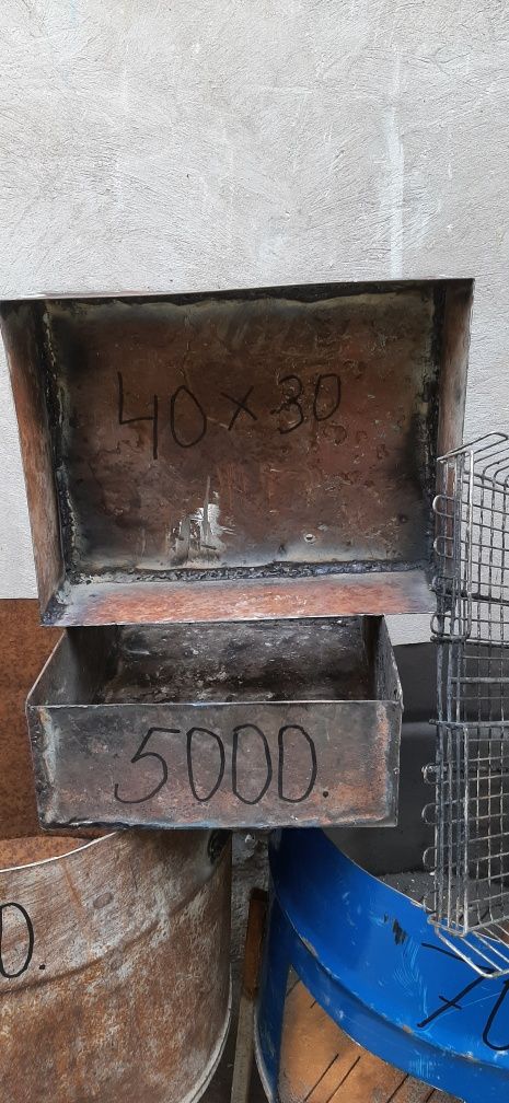 7000 СинийОчаг большой из 200 л. Бочки Летний душ7.дрова в мешка