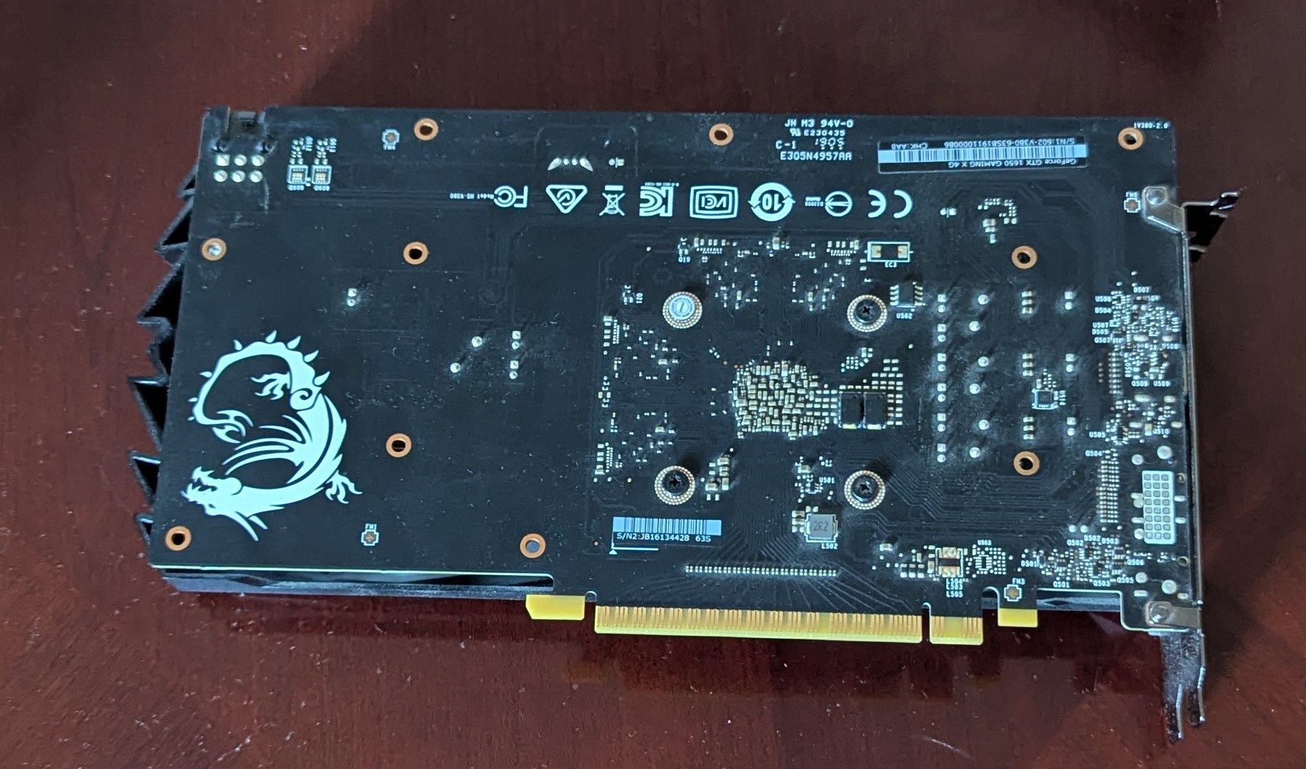 GTX 1650 SUPER msi GDDR6