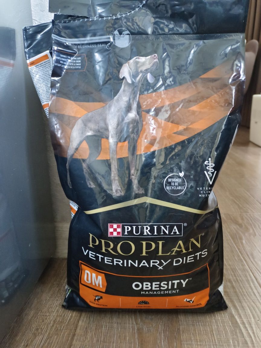 Сухой корм Pro Plan Obesity 3 кг для собак ,при ожирении.