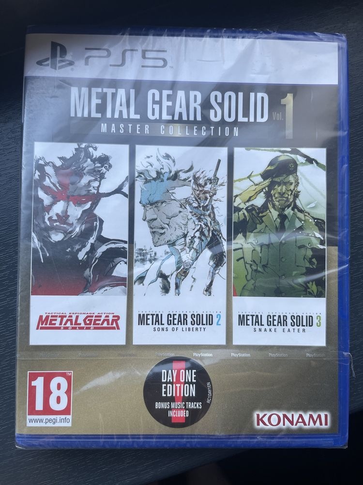 Metal Gear Solid Master 3 части Новый диск в упаковке Торг