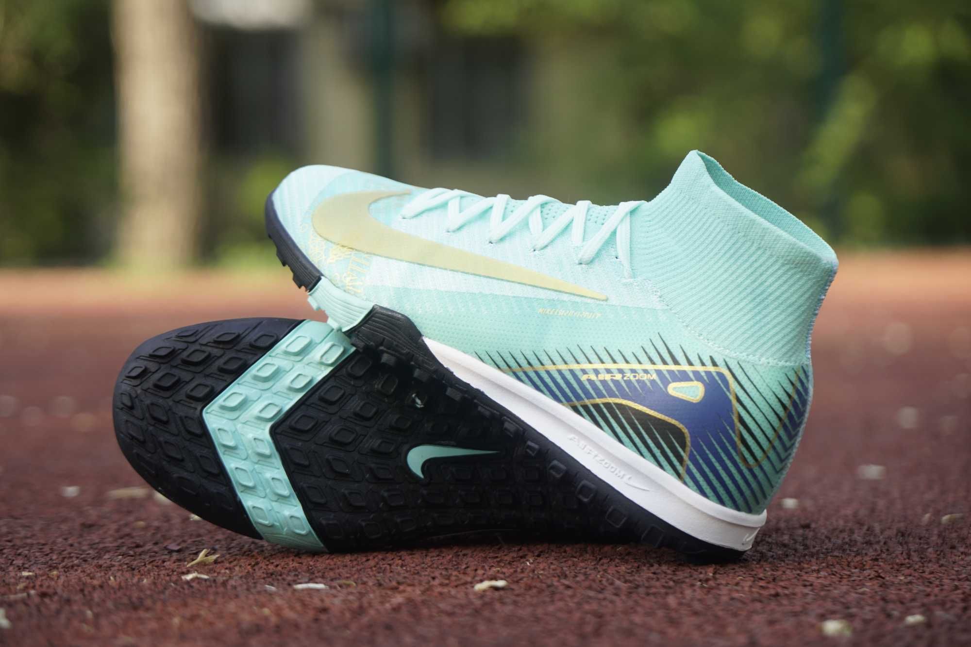 Детские футбольные сороконожки Nike Mercurial Air Zoom