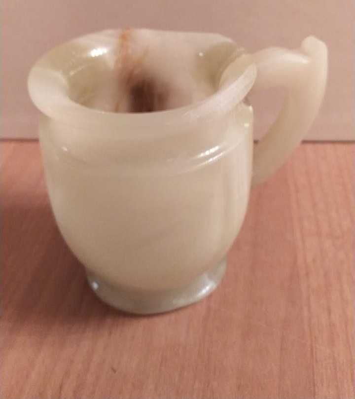 Чайный сервиз из натурального уамня