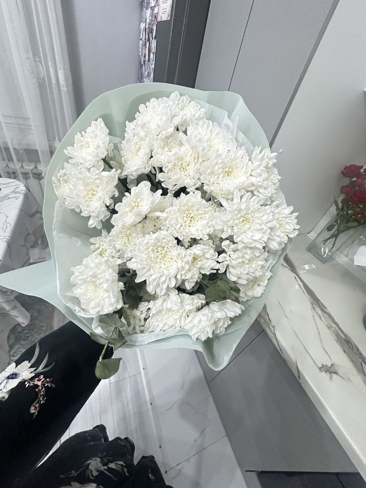 Цветы свежие, 5 букет