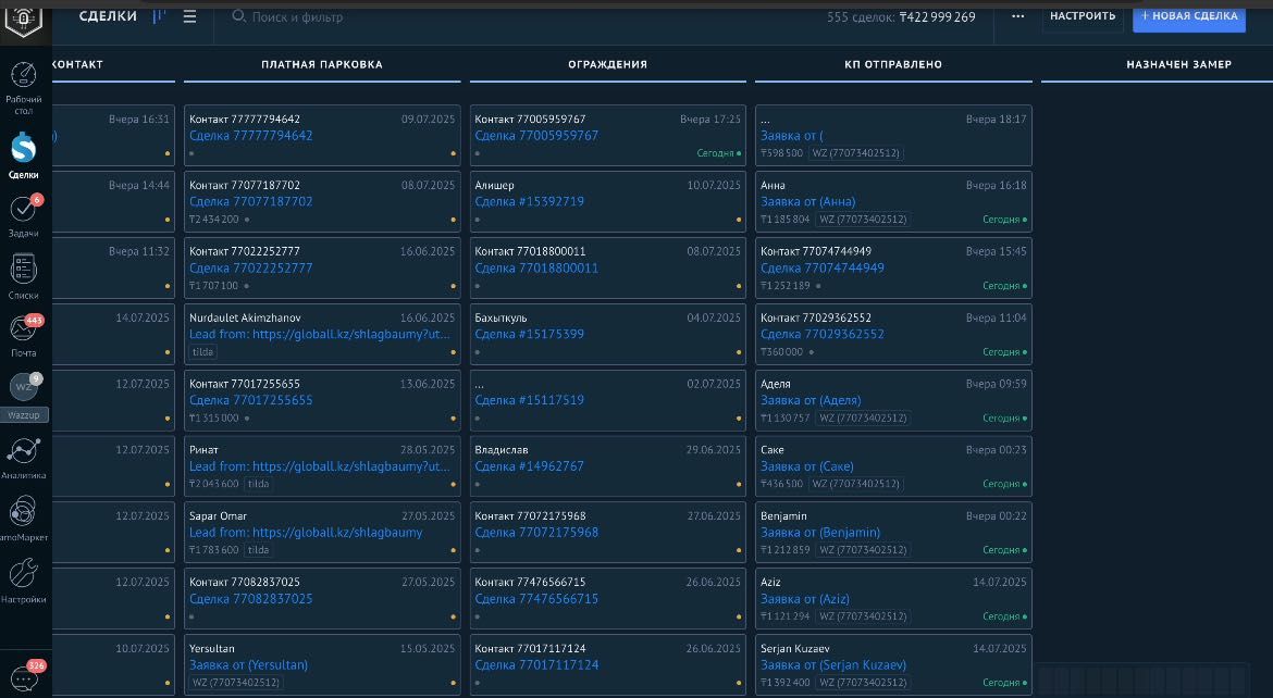 CRM AMO и Bitrix24: автоматизация отдела продаж