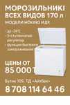 Морозильники HÖKING и др. | 170 л | Бутик 109 | от 85 000 ₸