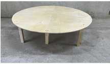 Стол Казахский 130x130x30
