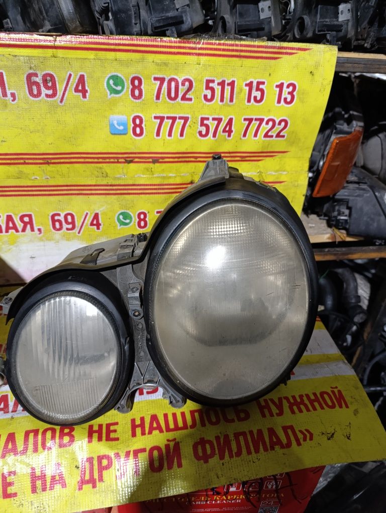 Фары на Мерседес W210 рестайлинг с ксеноном