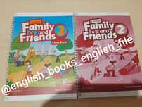 Английский книги, family and friends, headway, solutions, English file