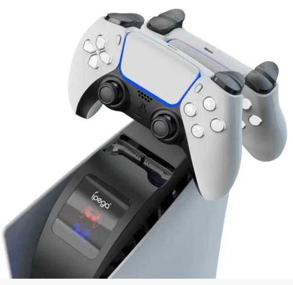 зарядная станция iPega черный джойстик джоксти Playstation 5 ps5