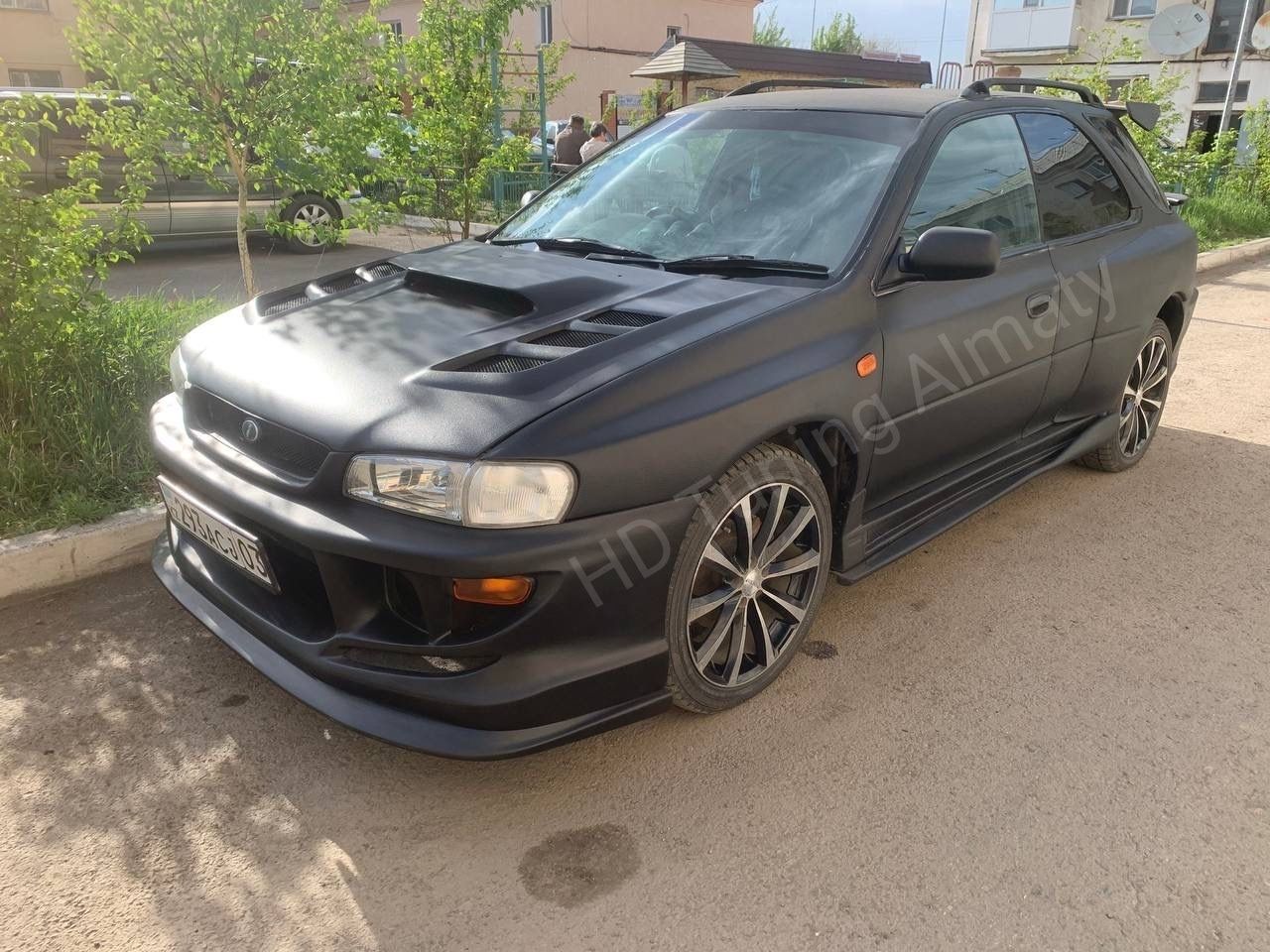 Расширение + крылья в стиле 22В Subaru Impeza GC/GF