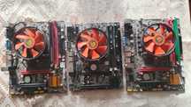 Материнские платы 1156 H55 Intel Core i3 в сборе