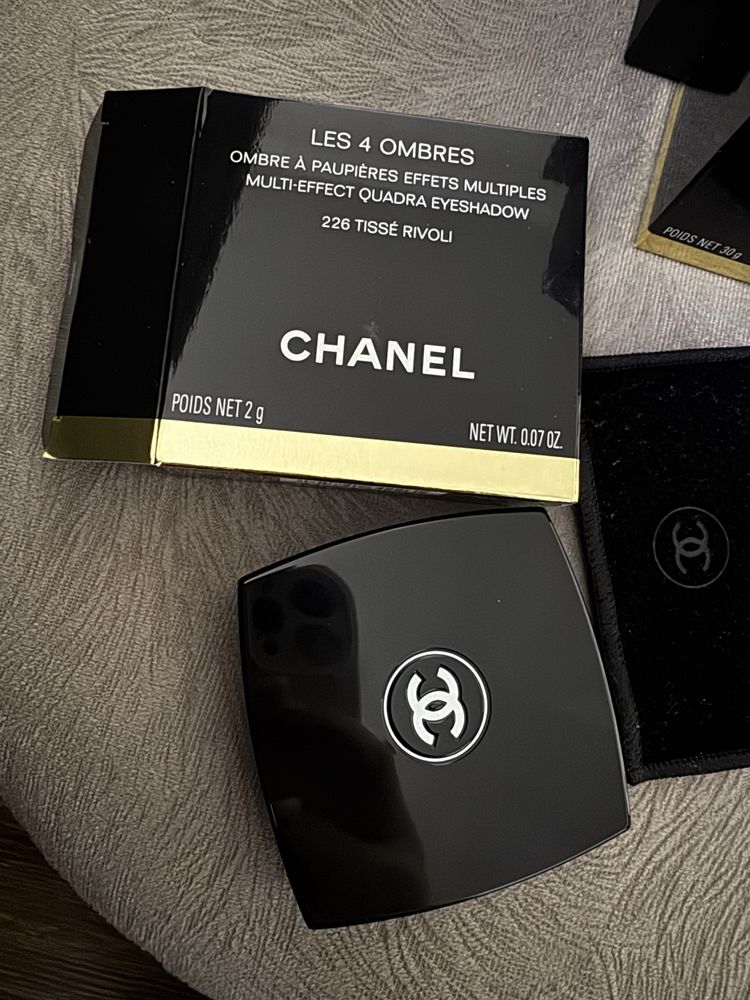 Тени Chanel 4-х цветные!