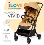 Коляска. Ilovi vivid beige