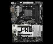 Геймерская материнская плата AM4 ASRock X370 Pro4