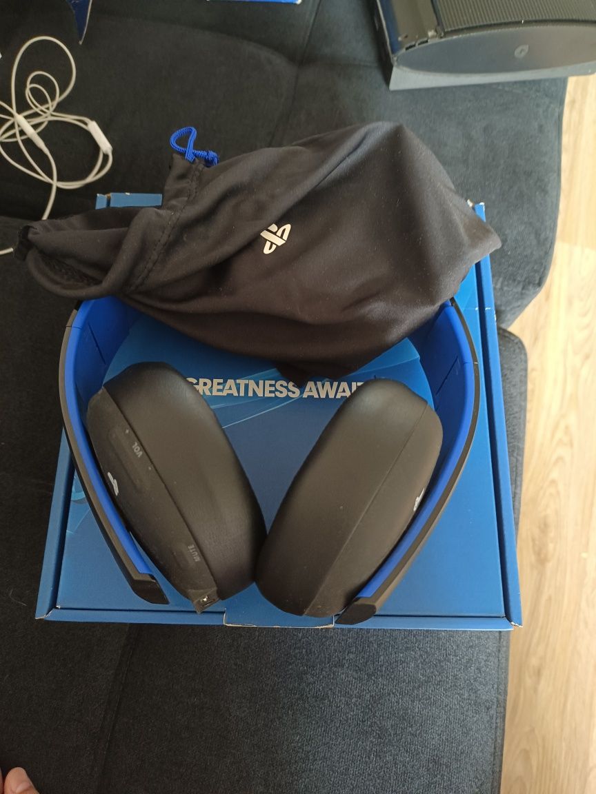 Беспроводные НАУШНИКИ ДЛЯ ПРИСТАВКИ Gold Wireless Stereo Headset для P