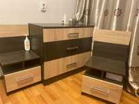 Продам комод и прикроватные тумбы