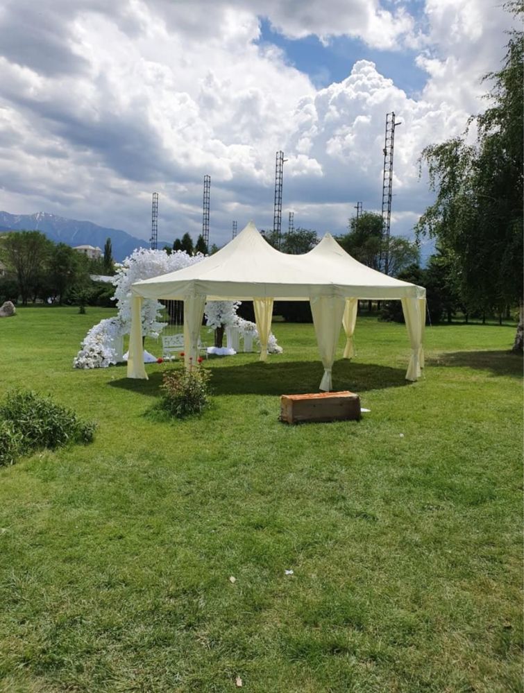 Аренда палаток,столов, лавок, посуды, казанов, титанов, самоваров