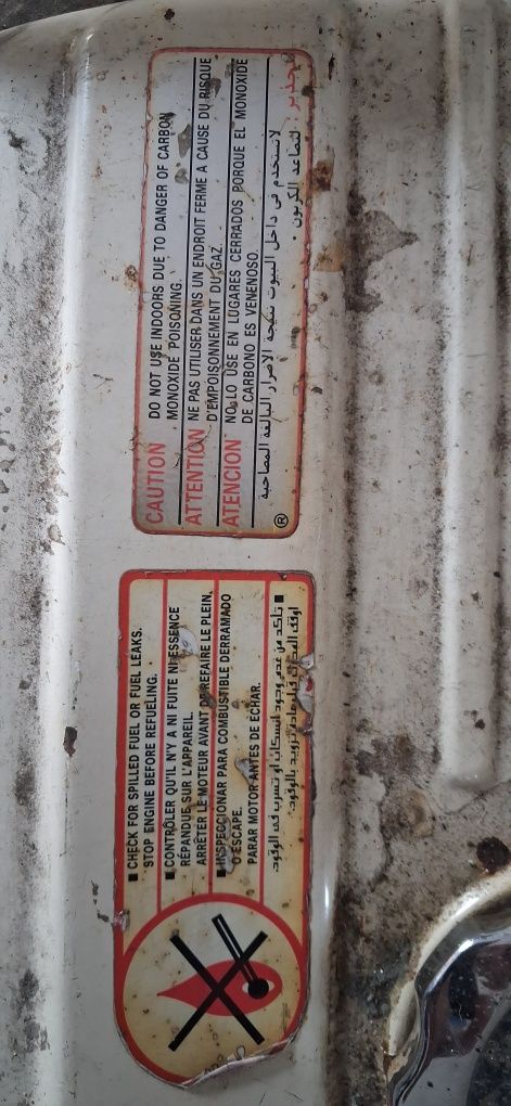 Продам генератор 2,5 Хонда не рабочий