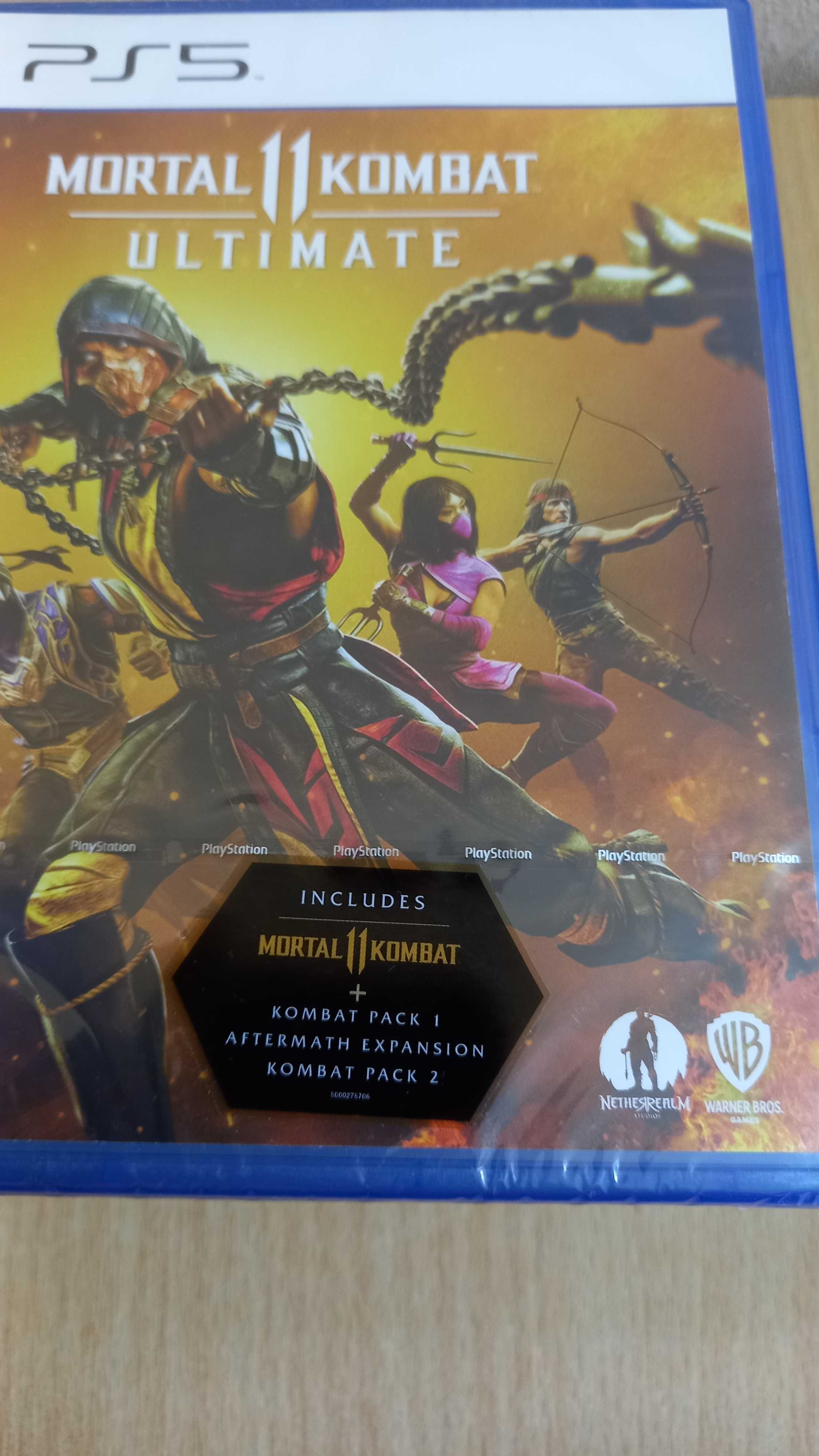 Mortal Kombat 11 Ultimate Edition PS5 (НОВЫЙ в упаковке)