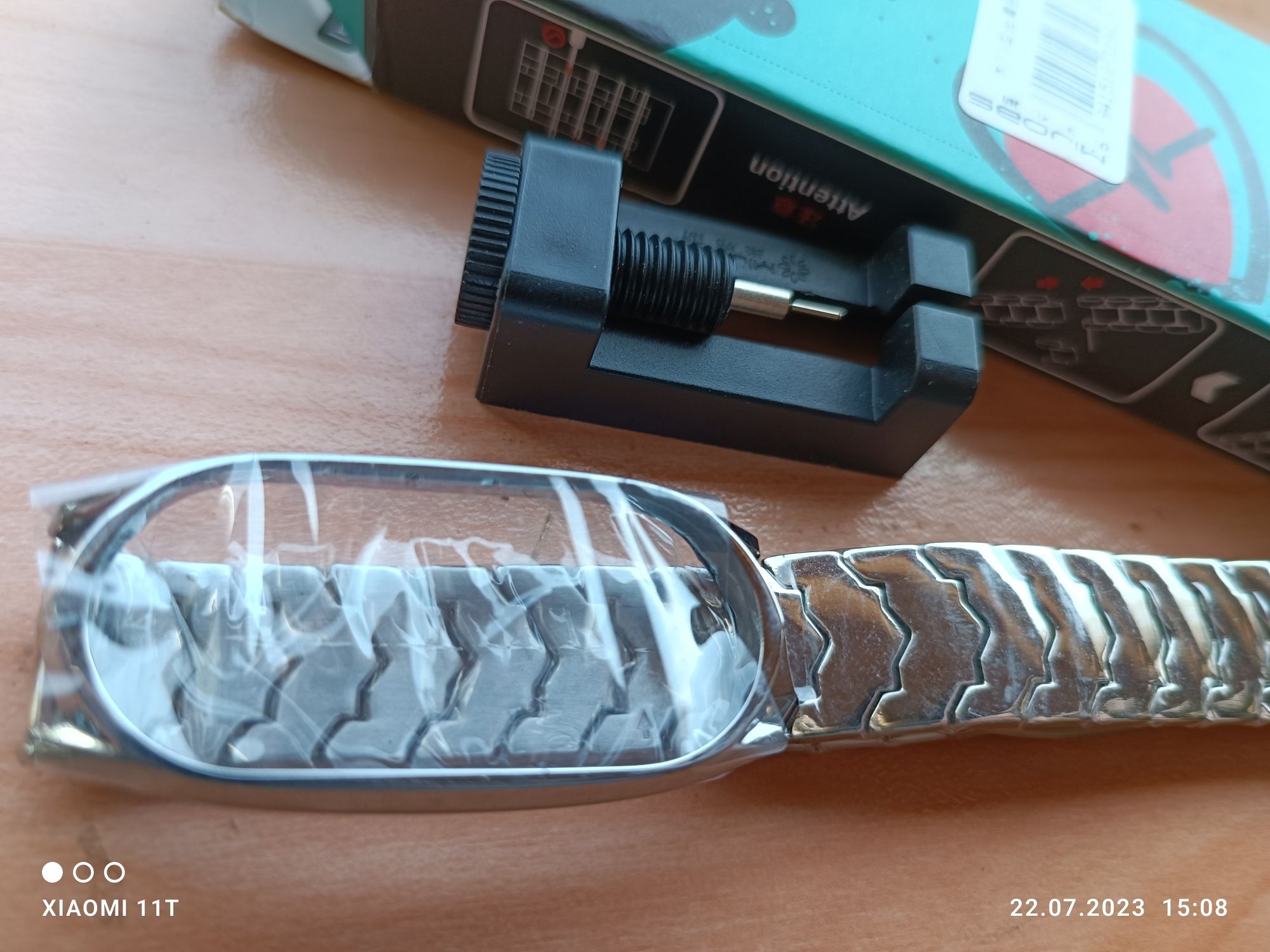Металлический ремешок для Xiaomi Mi Band 6 5 4 3 Нержавеющий браслет .