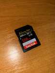 Карта помяти SonDisk Extreme Pto SDXC UHS-1.  128gb 200MB/s